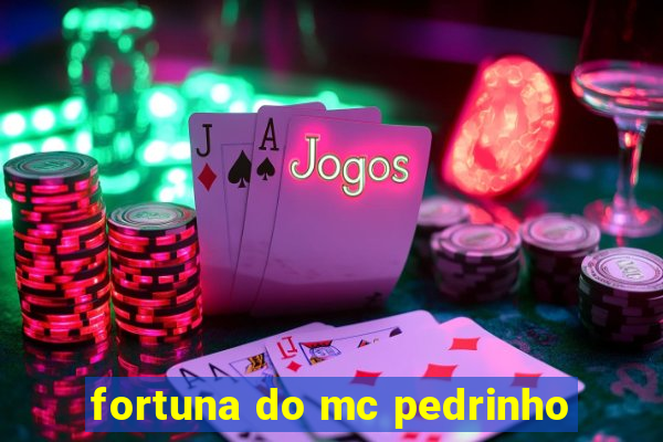 fortuna do mc pedrinho