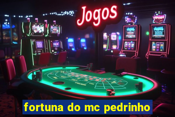 fortuna do mc pedrinho