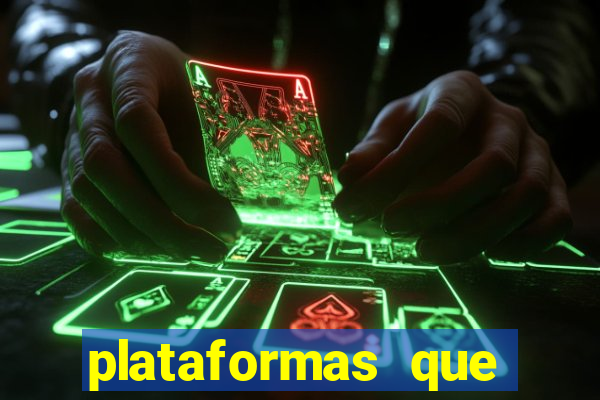 plataformas que estao pagando agora