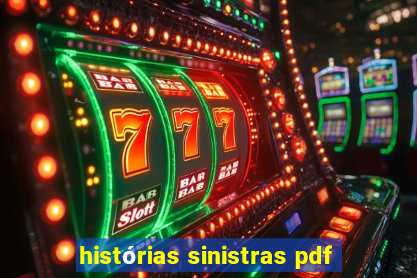 histórias sinistras pdf