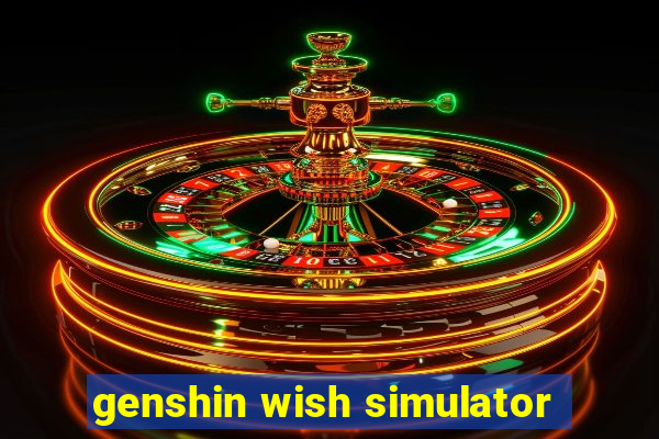 genshin wish simulator