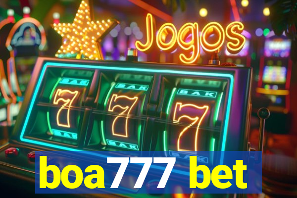 boa777 bet