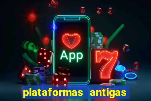 plataformas antigas de jogos