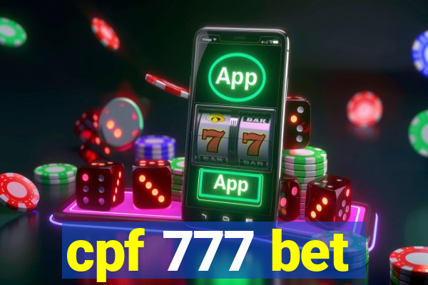 cpf 777 bet