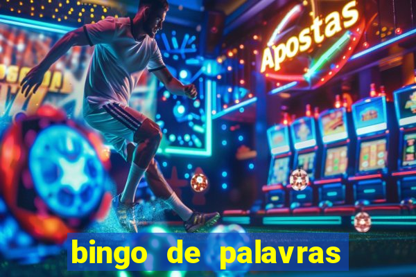 bingo de palavras cha de bebe