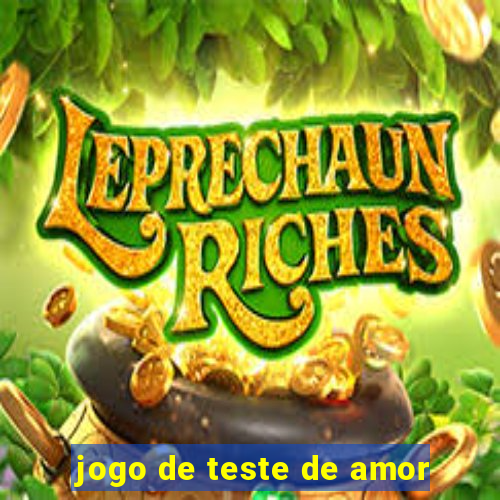 jogo de teste de amor