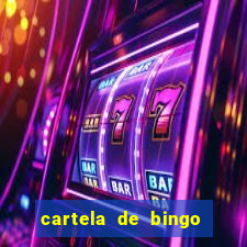 cartela de bingo ate 50 para imprimir