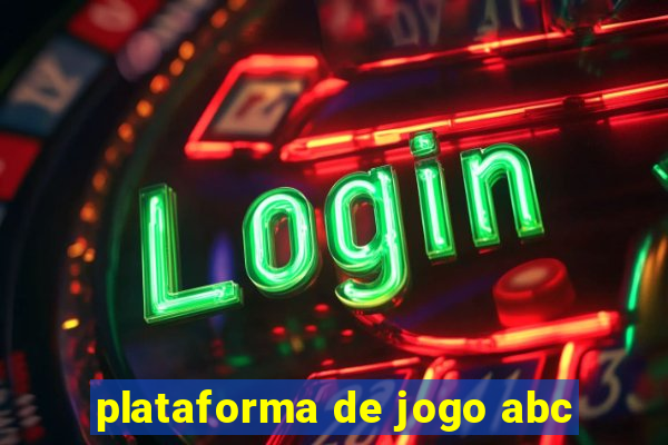 plataforma de jogo abc