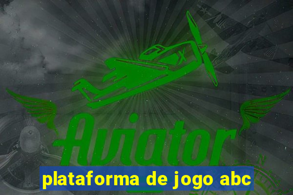 plataforma de jogo abc