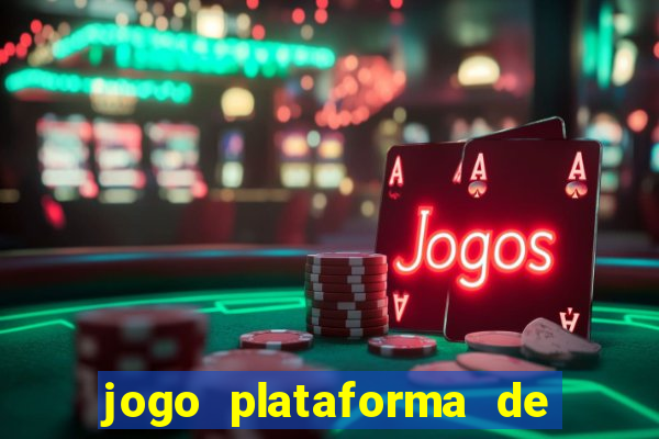 jogo plataforma de 3 reais