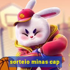 sorteio minas cap