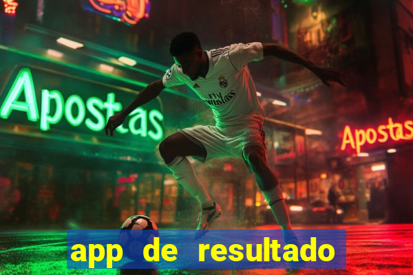 app de resultado de jogos