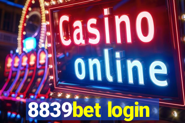 8839bet login