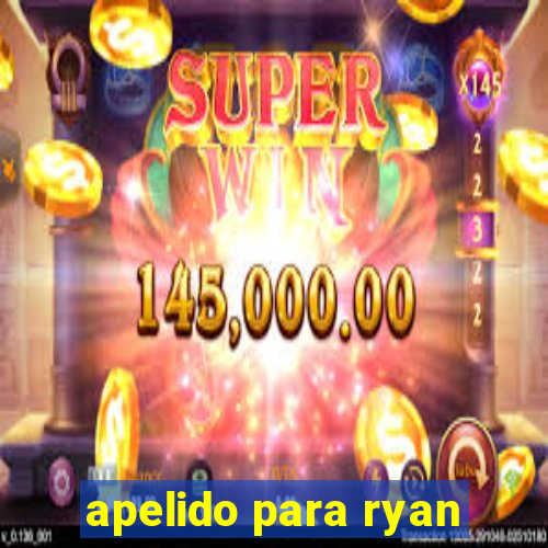 apelido para ryan