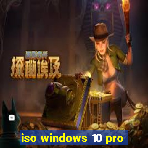 iso windows 10 pro