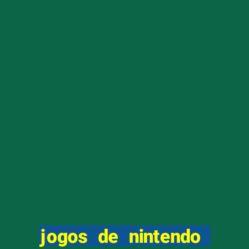 jogos de nintendo switch emulador