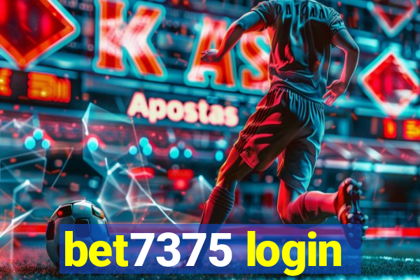 bet7375 login