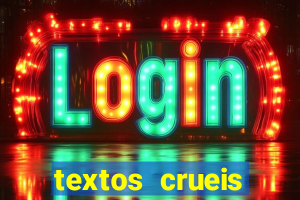 textos crueis demais pdf