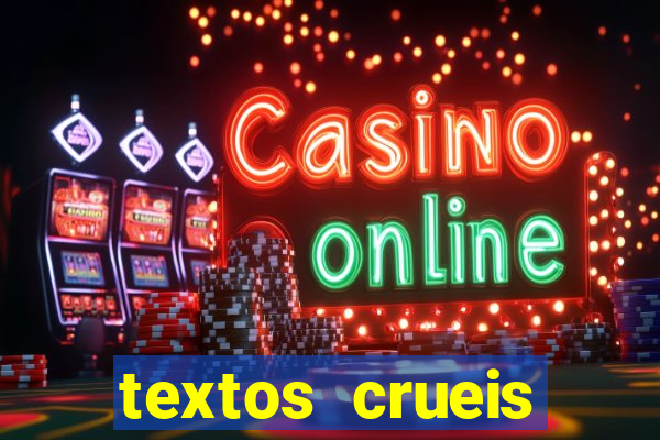 textos crueis demais pdf