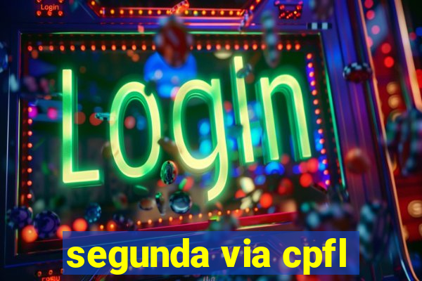 segunda via cpfl