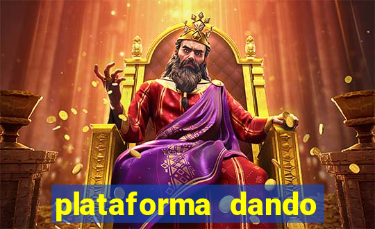 plataforma dando dinheiro no cadastro