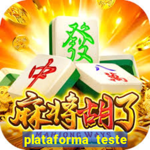 plataforma teste fortune tiger