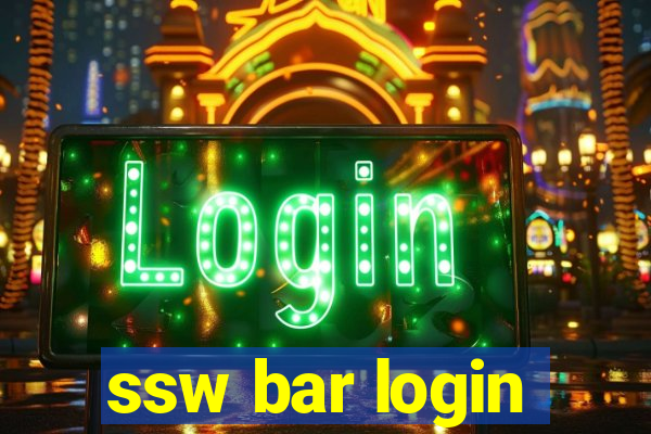 ssw bar login