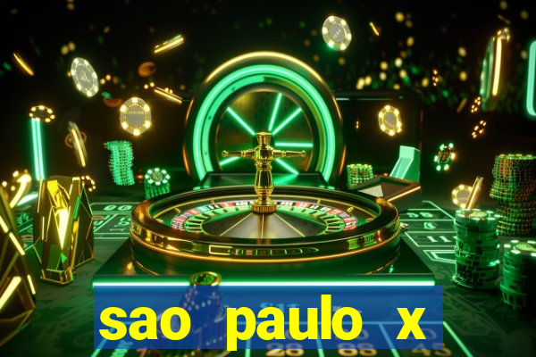 sao paulo x palmeiras palpites