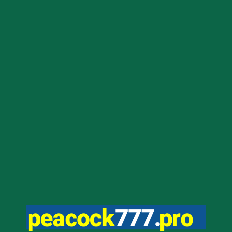 peacock777.pro