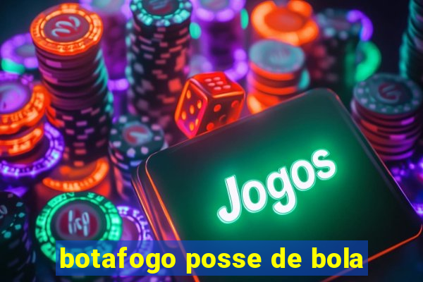 botafogo posse de bola