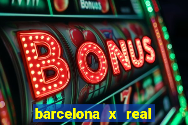 barcelona x real madrid ao vivo futemax