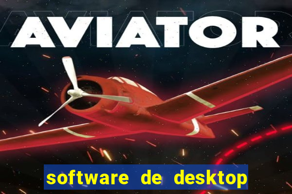 software de desktop remoto para windows anydesk