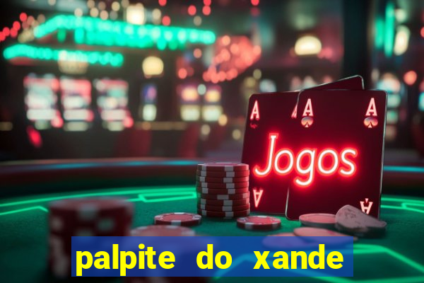 palpite do xande para hoje