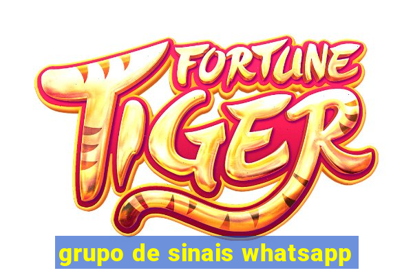 grupo de sinais whatsapp