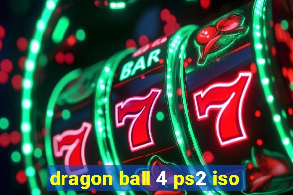 dragon ball 4 ps2 iso