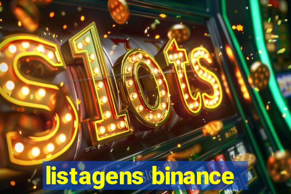 listagens binance