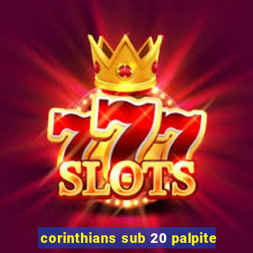 corinthians sub 20 palpite