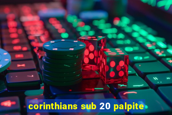 corinthians sub 20 palpite