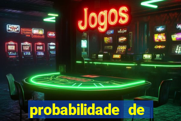 probabilidade de gol em um jogo