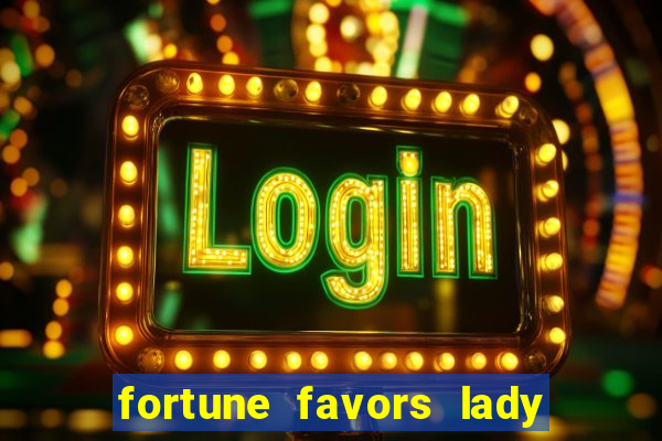 fortune favors lady nikuko legendado pt br