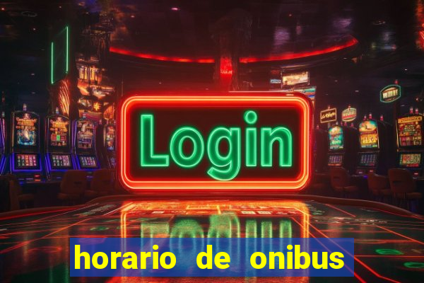 horario de onibus rio pardo rs