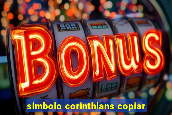 simbolo corinthians copiar