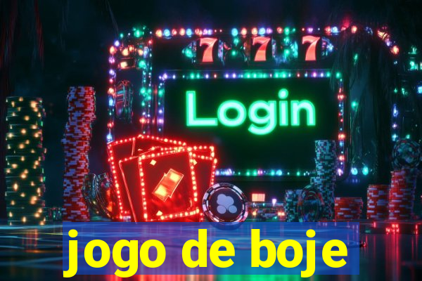 jogo de boje