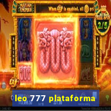 leo 777 plataforma