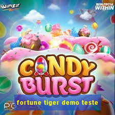 fortune tiger demo teste