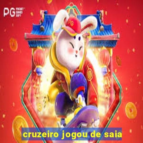 cruzeiro jogou de saia