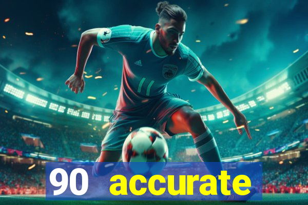 90 accurate football predictions