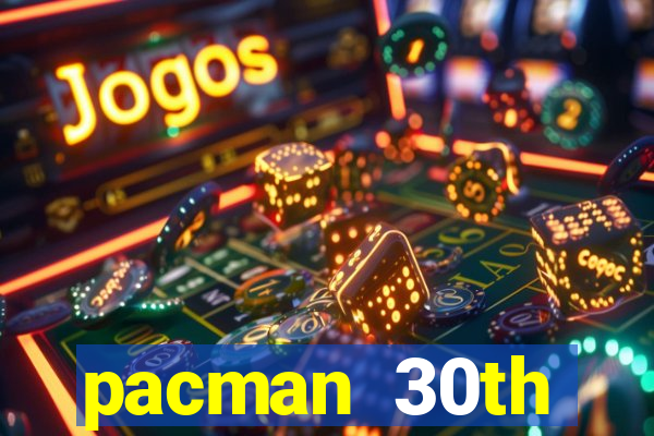 pacman 30th anniversary sonic