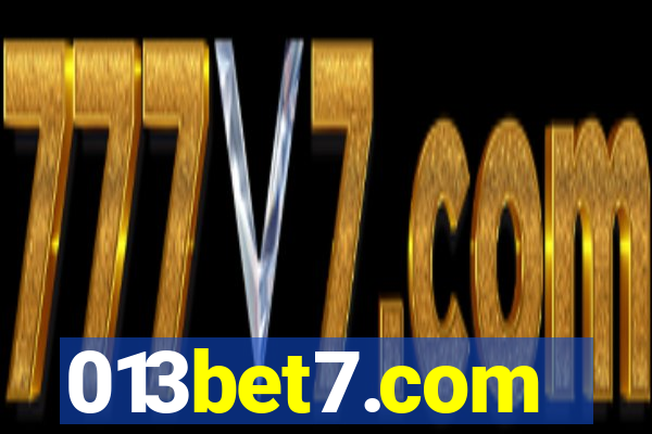 013bet7.com