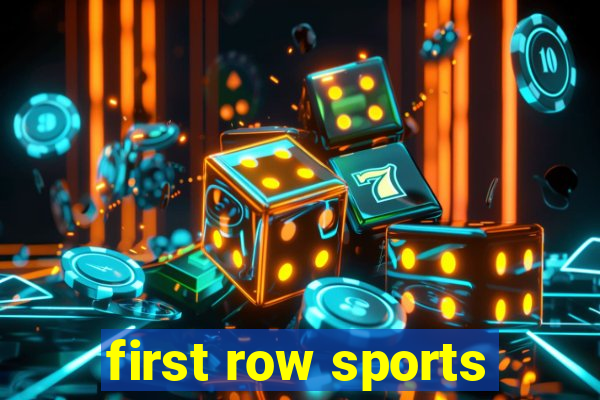 first row sports